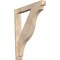 Ekena Millwork Funston Arts & Crafts Smooth Outlooker, Douglas Fir, 5 1/2"W x 36"D x 40"H OUT06X36X40FST03SDF - alternate 1